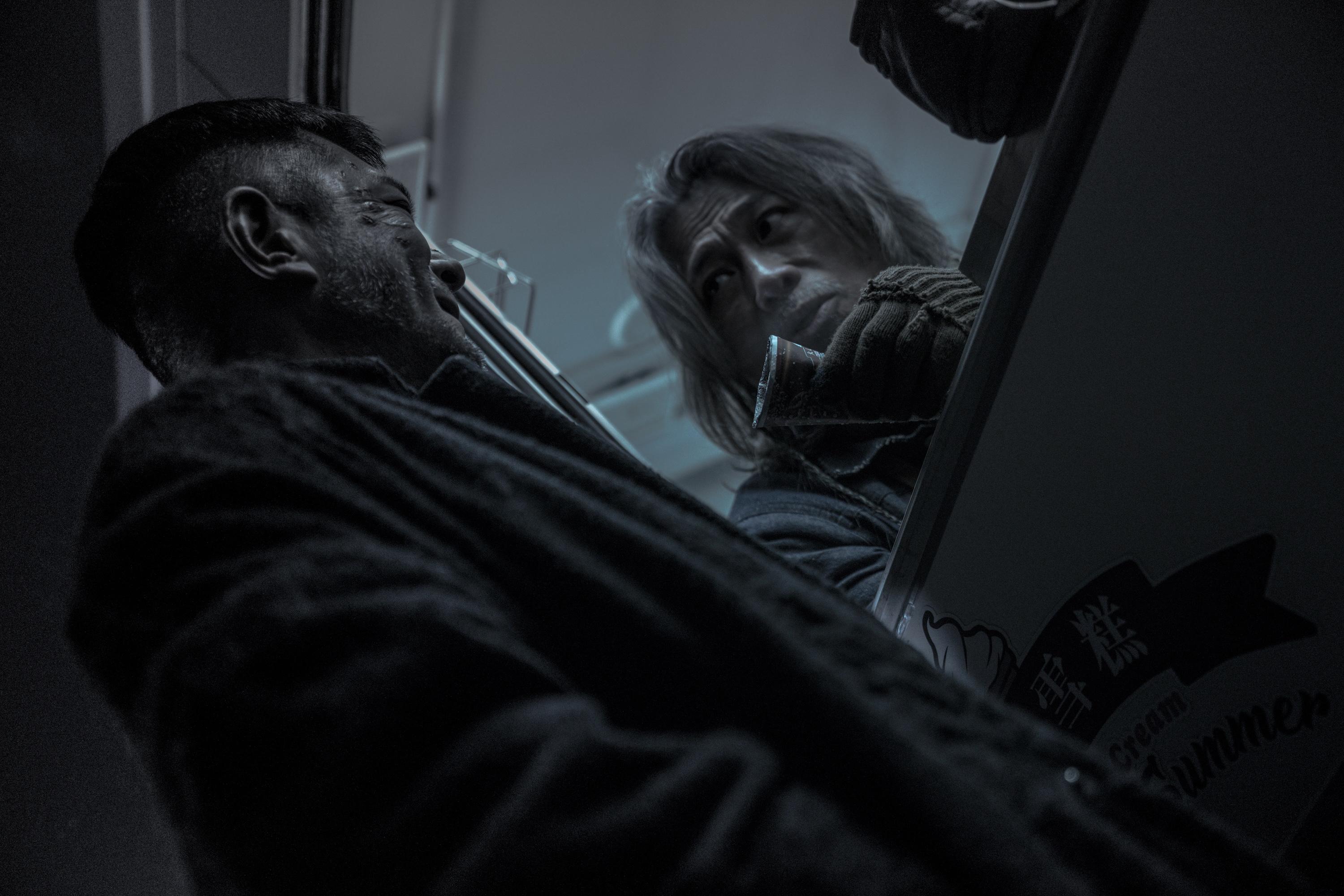 夏韶聲飾演的雪糕佬是屬於殺手集團一伙。