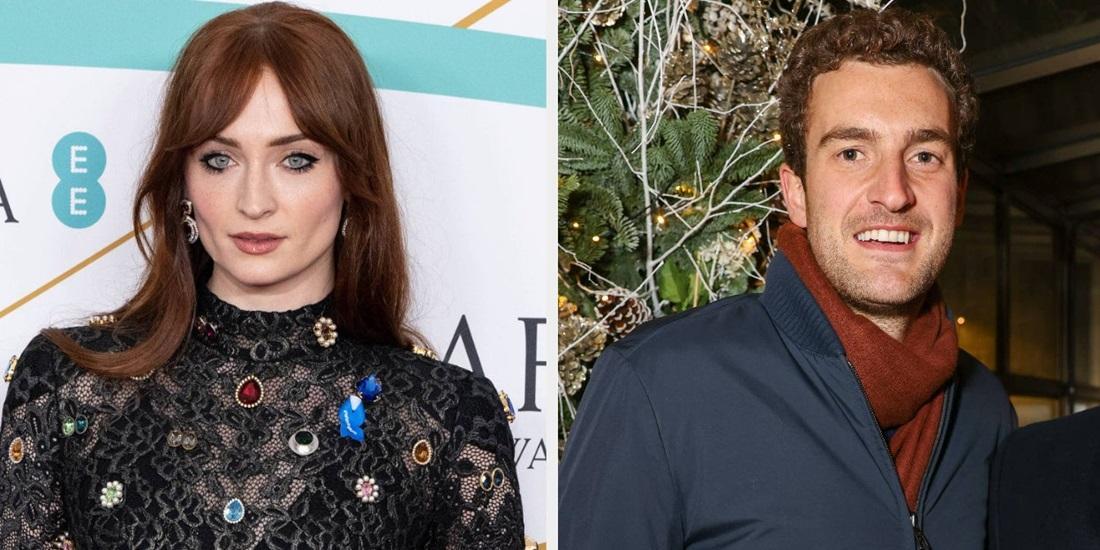 Sophie與貴族男友Pearson分手僅一周,即與Chris Martin撻著。