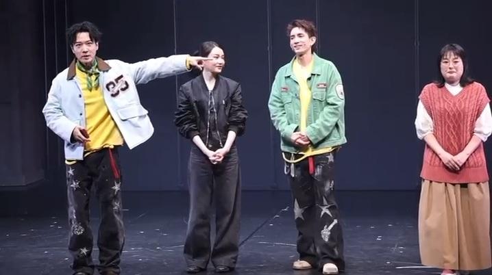 蔡瀚億BabyJohn在《我推的男子》尾場謝幕時,感激太太Donut支持,一度哽咽。