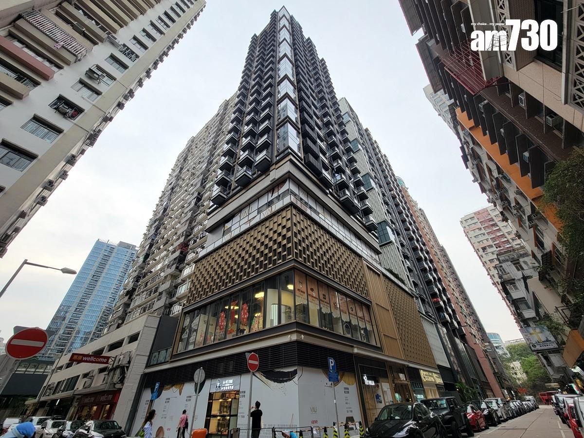 何文田單幢半新盤Vau Residence一伙面積210方呎開放式戶,以1.5萬元租出,呎租高達71元。