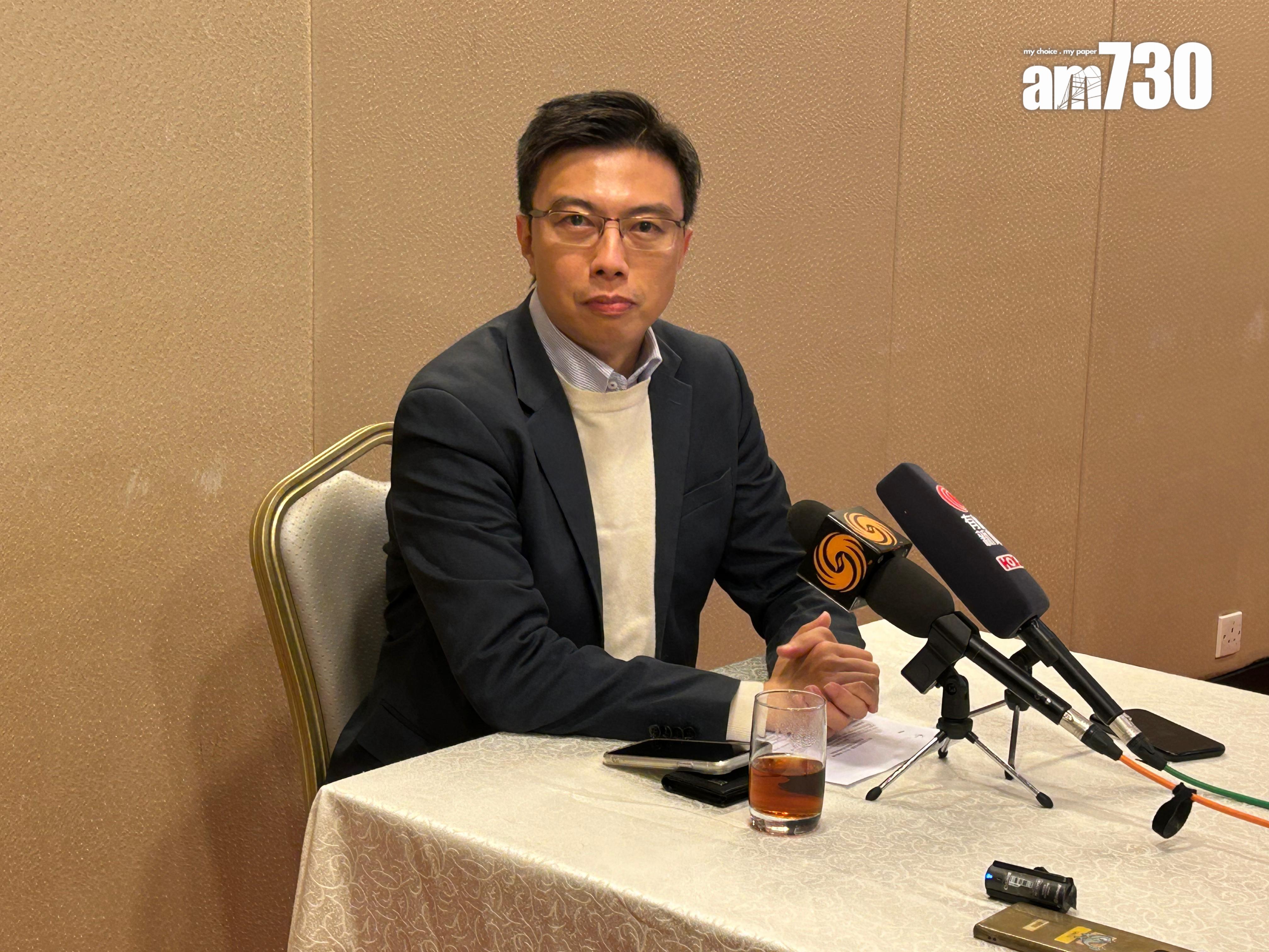 崔定邦指,近日不少酒店預訂達九成或以上,形容表現理想。(資料圖片)