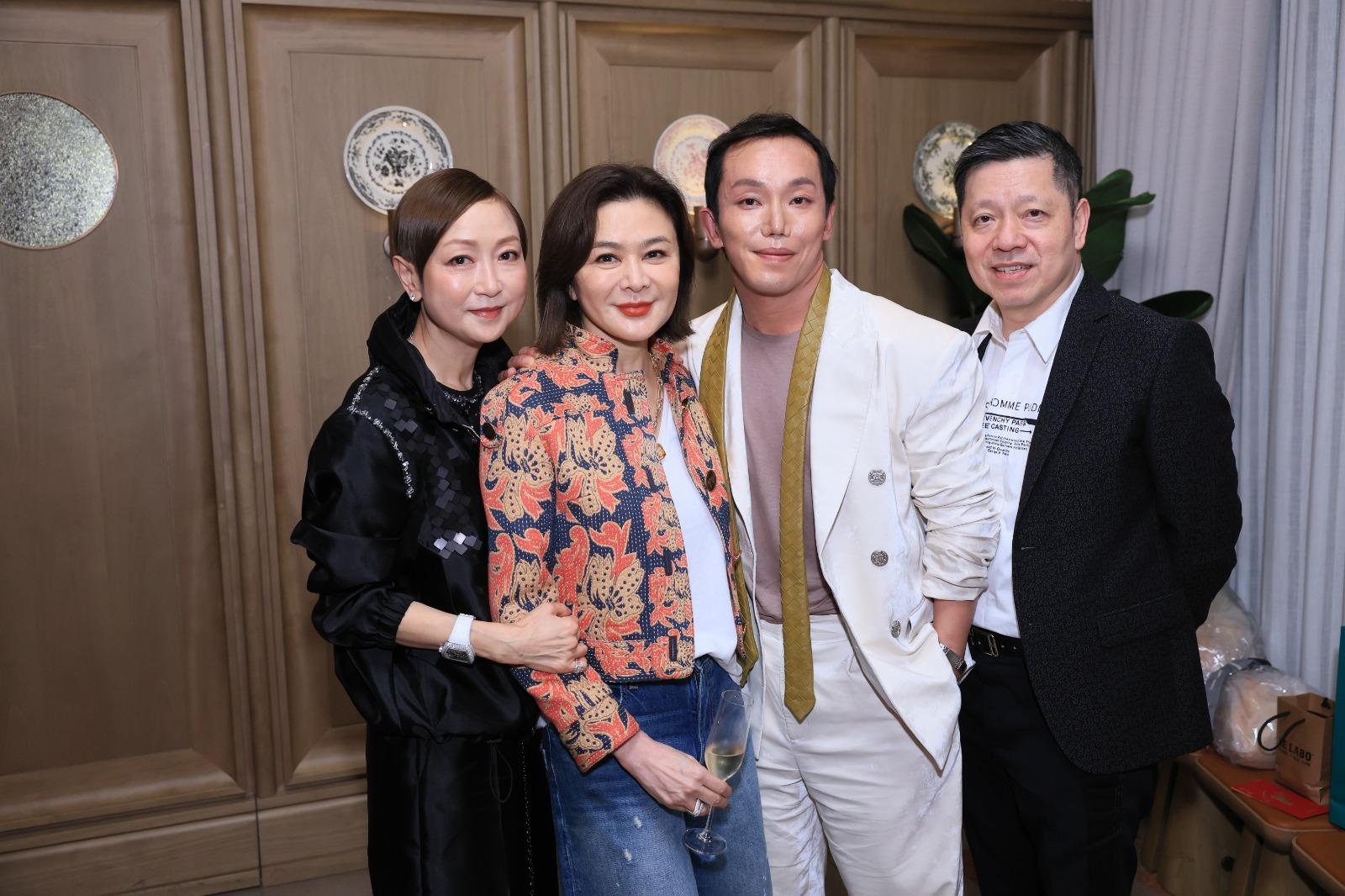 關之琳出席陳柏熹的生日會。