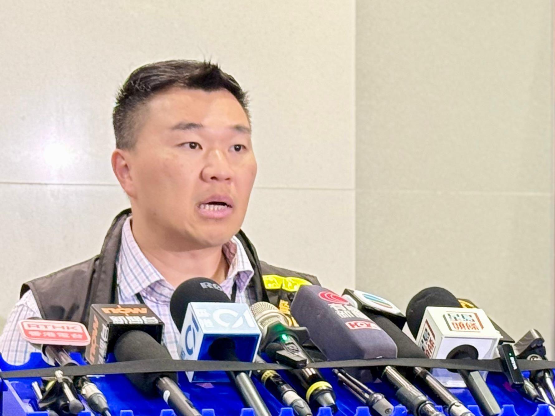 西九龍總區刑事總部(行動)警司賈錦琳。