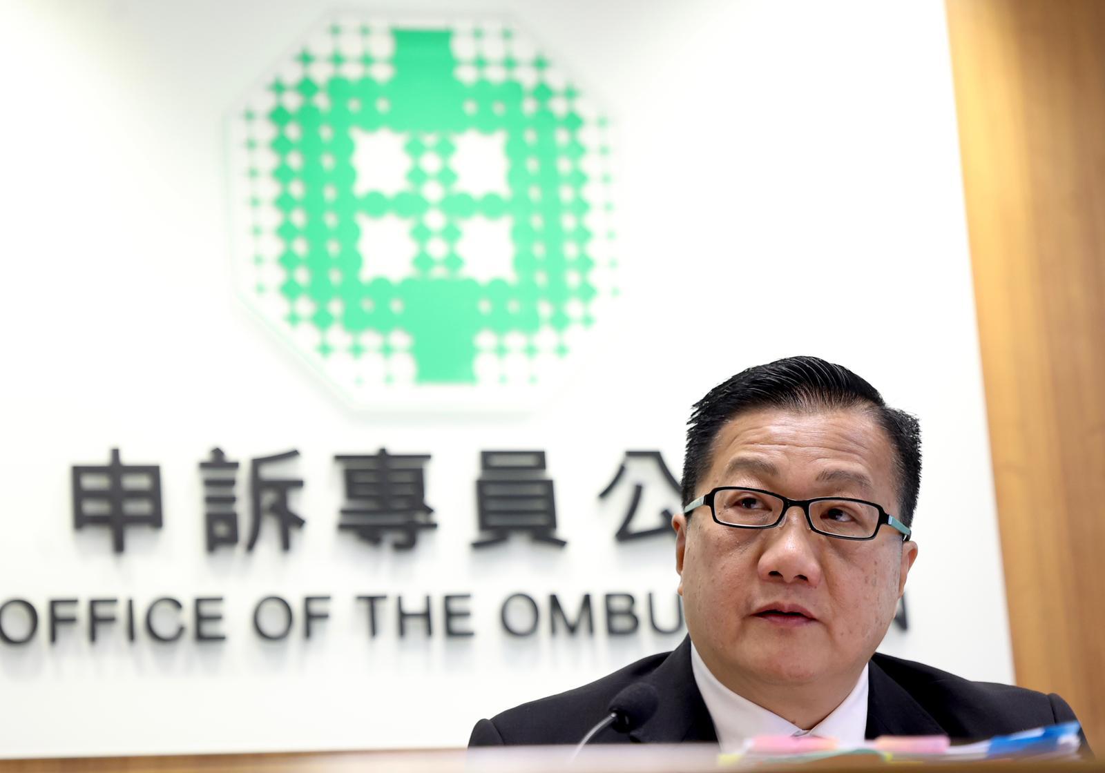 申訴專員陳積志宣布公署完成就支援長者及殘疾人士照顧者暫託服務的主動調查行動。