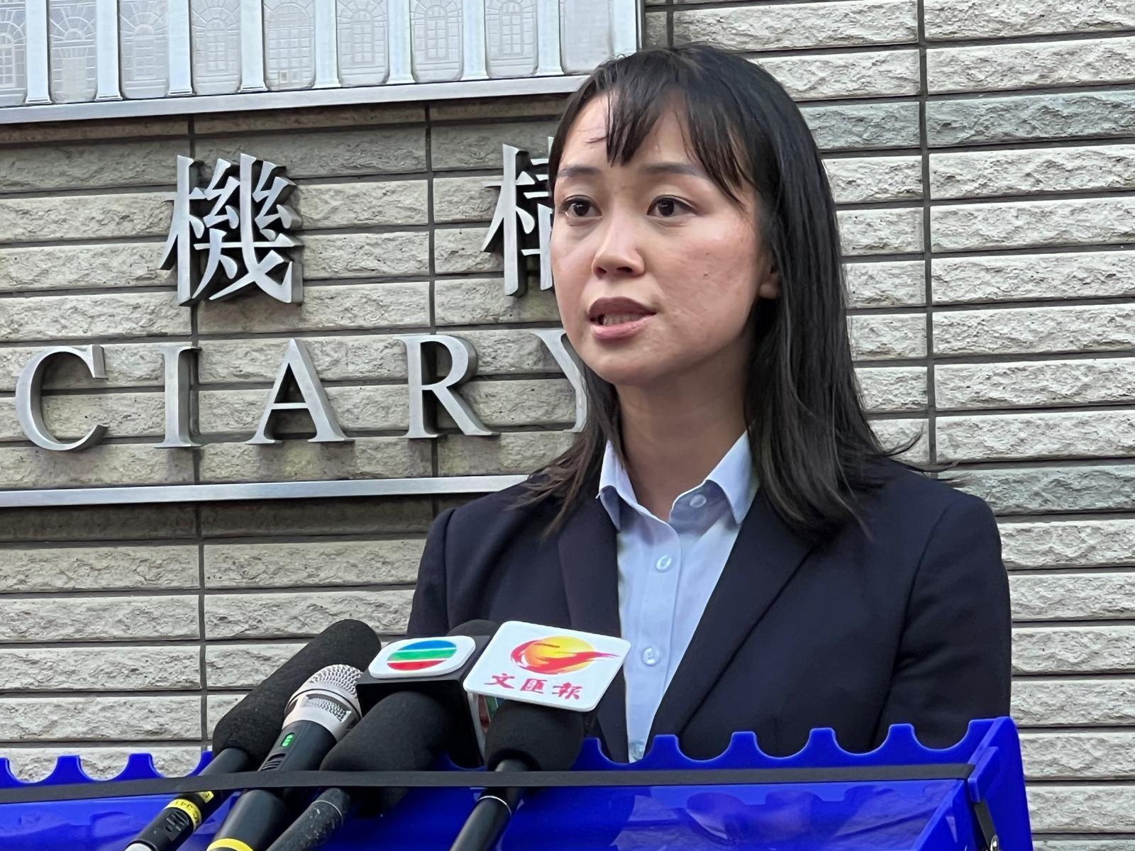 新界北總區科技及財富罪案組督察馬頌怡。