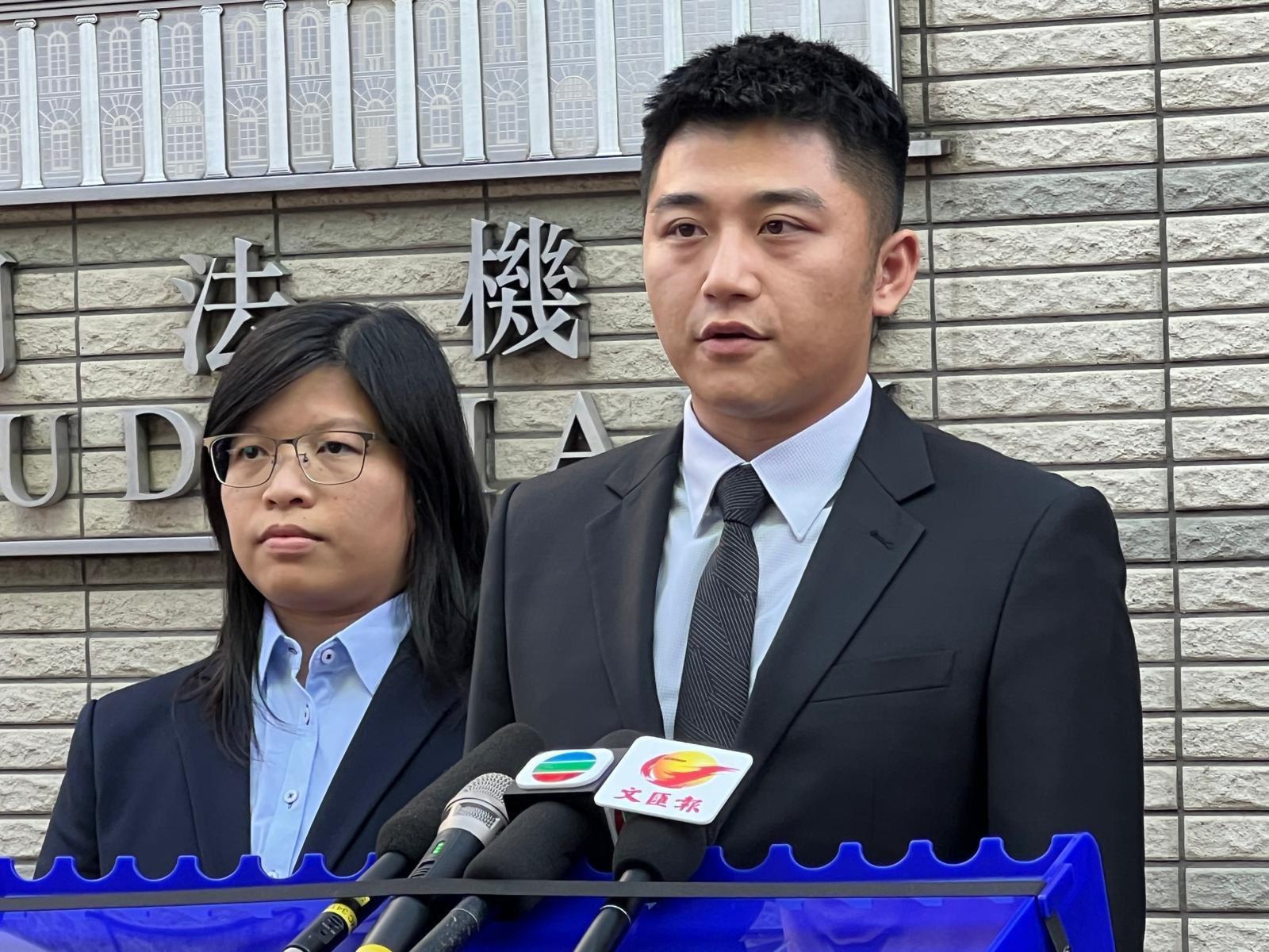 財富情報及調查科高級督察丘頌軒。