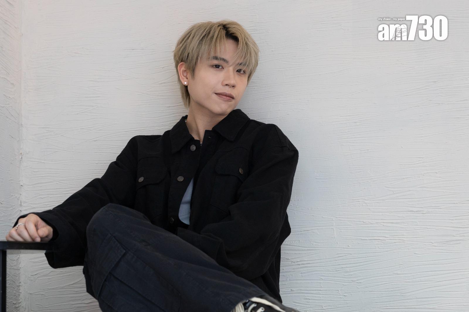 19歲新人黃峻𤋮日前惹官司,英皇終止合作關係。(蘇文傑攝)