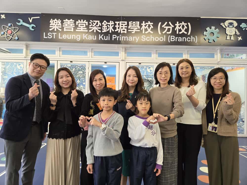 樂善堂梁銶琚學校(分校)引多元化識字策略結合AI加深學生記憶字詞。