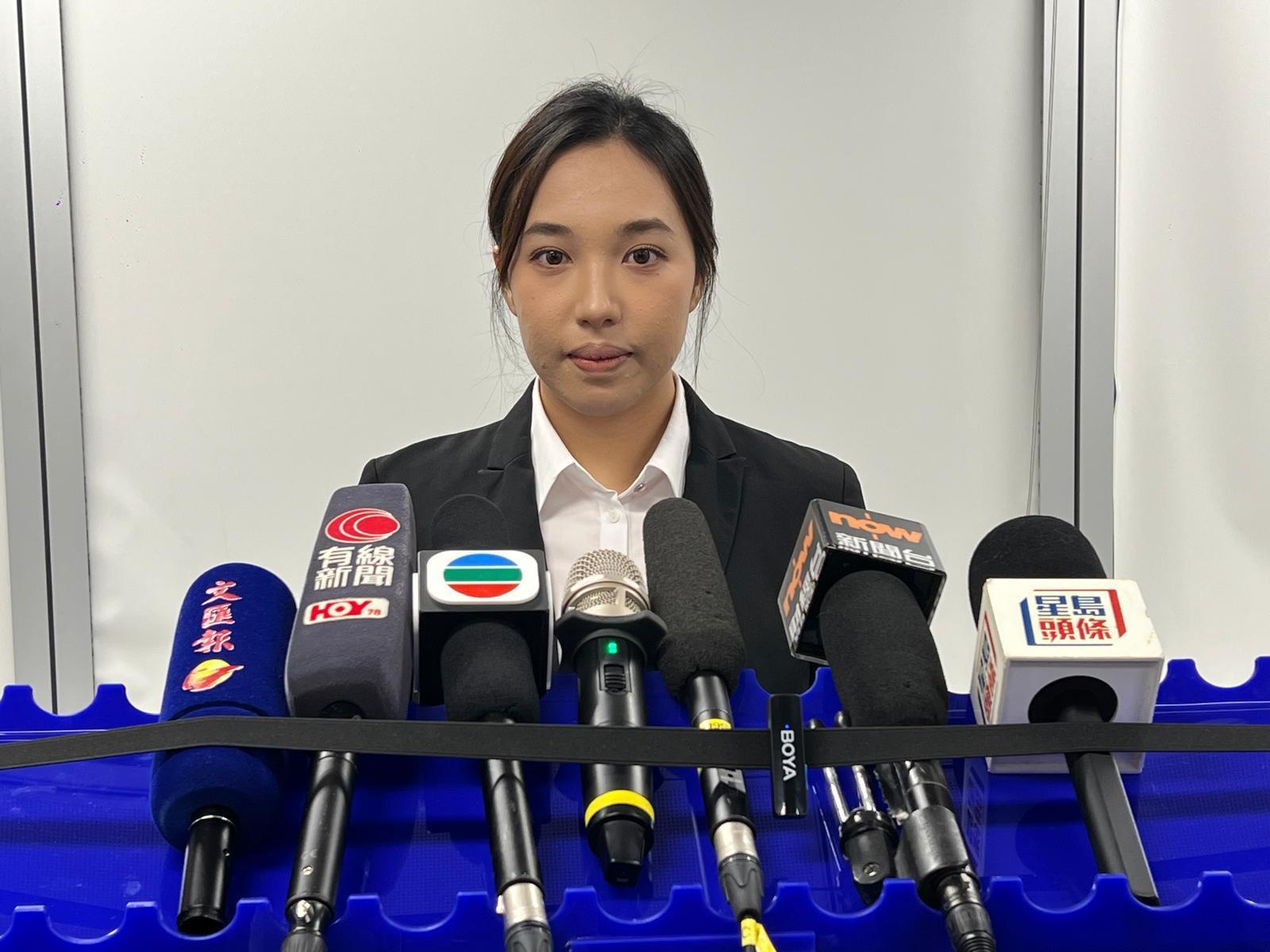 油尖警區特別職務隊第一隊督察李穎曦。