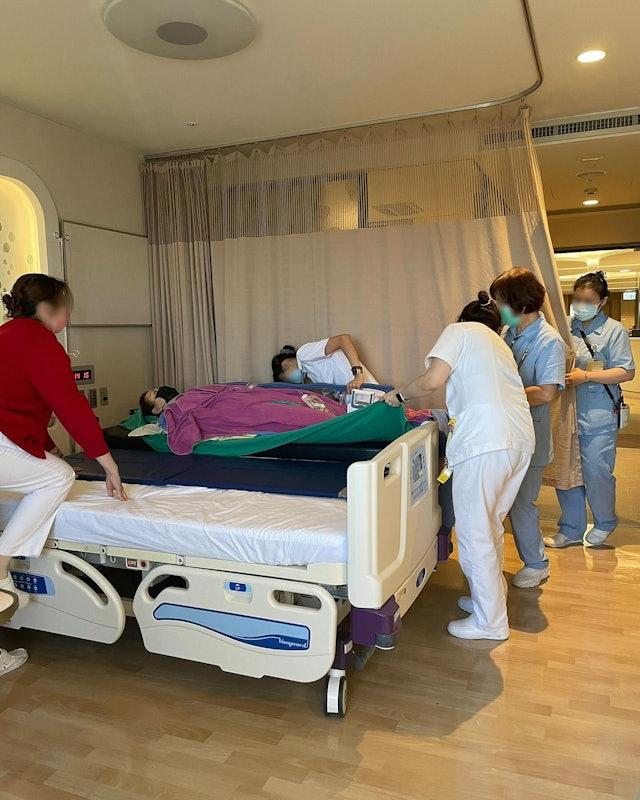 田蕊妮去年12月自揭透過身體檢查,發現患上早期肺腺癌,並以手術切除。(FB@田蕊妮 Kristal Tin)