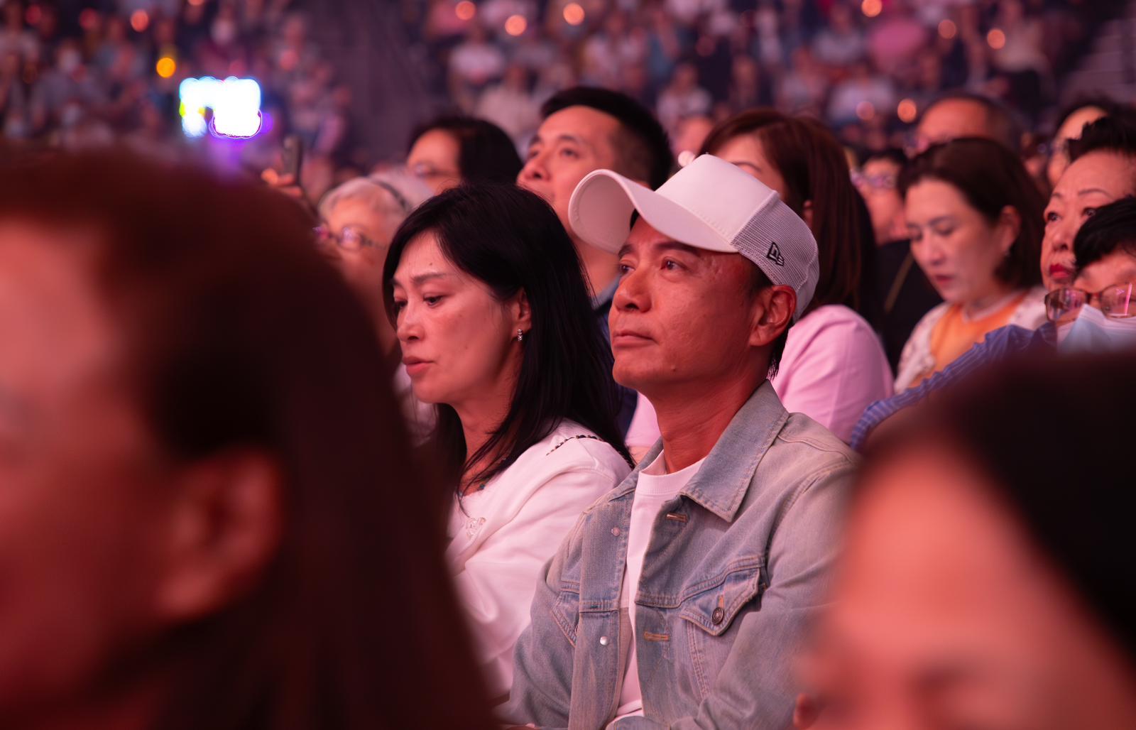 李克勤及太太盧淑儀