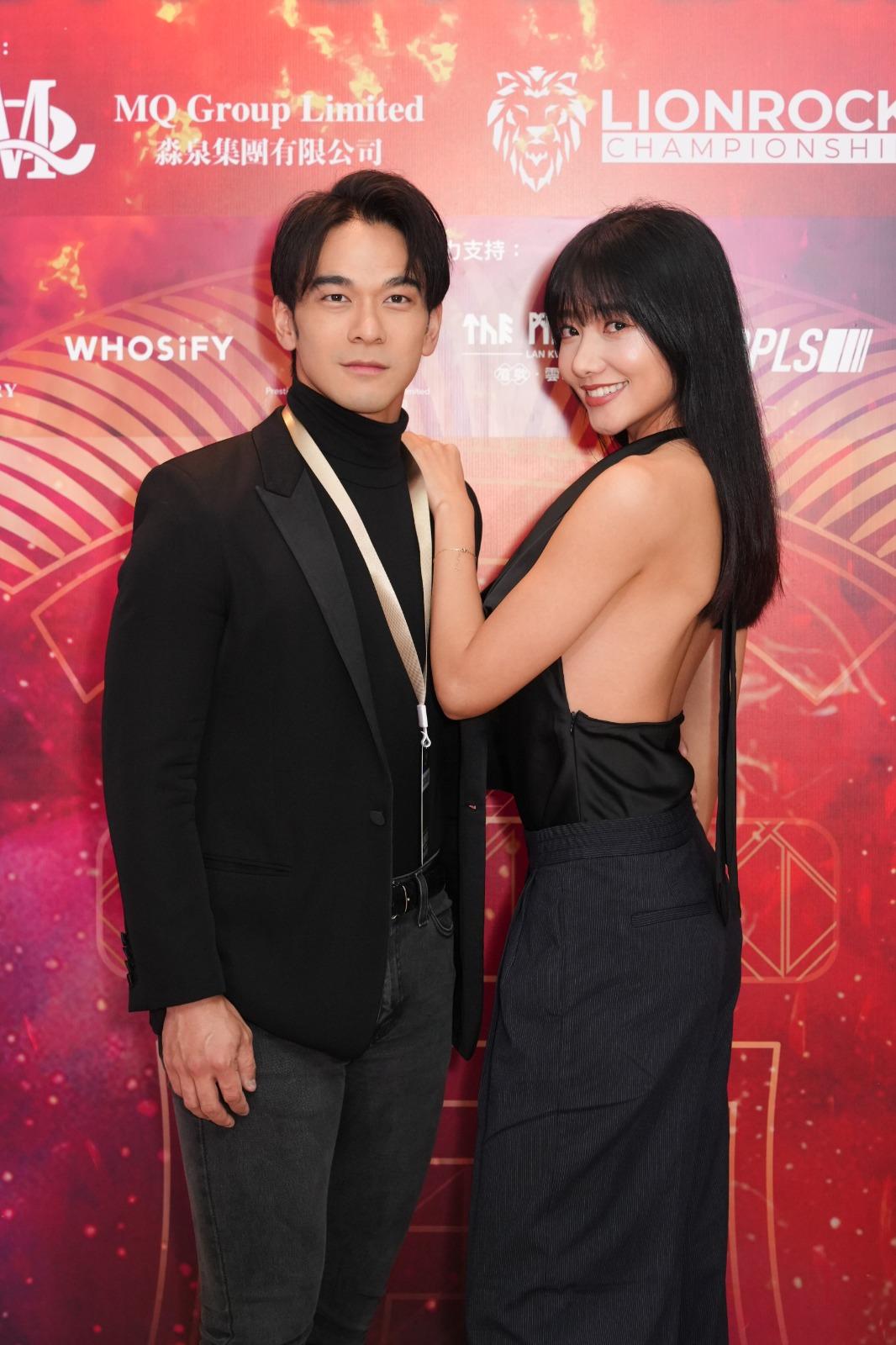 龐景峰與女友劉溫馨拍拖年半,感情日益增進。