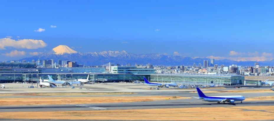 圖為東京羽田機場。(互聯網)