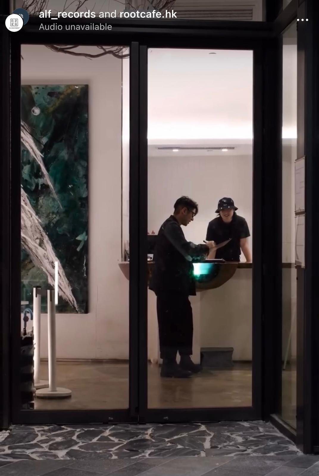 許廷鏗與柳應廷都是識食之人,早前合作搞飲食計劃。(蘇文傑攝)