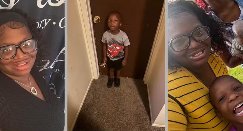 科迪與母親伍茲的生活照。(互聯網)