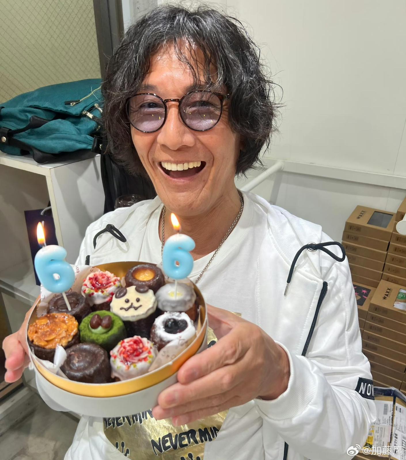 加藤鷹早前慶祝66歲生日。