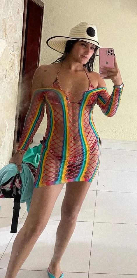 遇害的哥倫比亞網紅巴倫西亞。(互聯網)