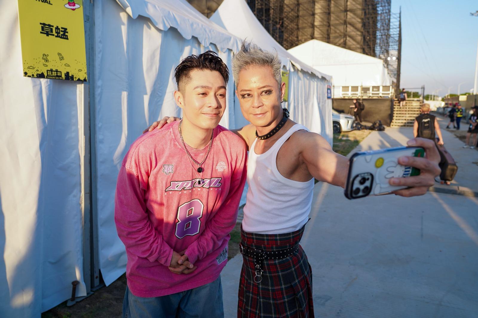 周柏豪亦於同一日有演出。