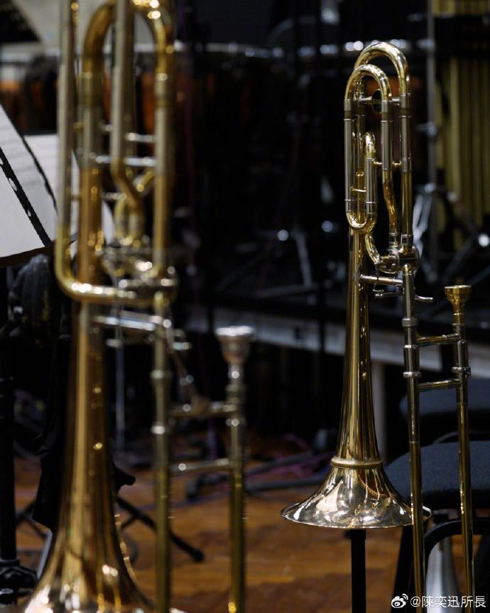 大樂隊所有的小號喇叭。