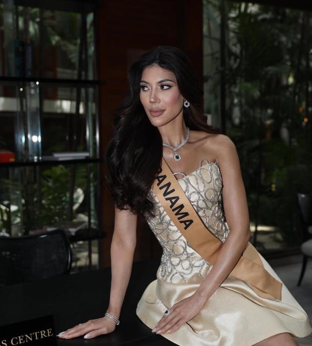 萬國小姐2025|誤以為自己是冠軍的巴拿馬佳麗Isamar Herrera。