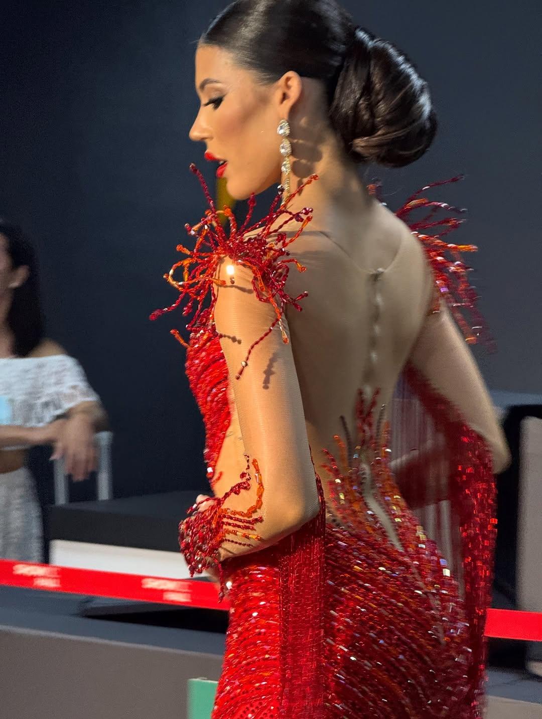 萬國小姐2025|誤以為自己是冠軍的巴拿馬佳麗Isamar Herrera。