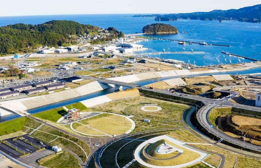災後重建的日本宮城南三陸町。(宮城縣政府網頁)