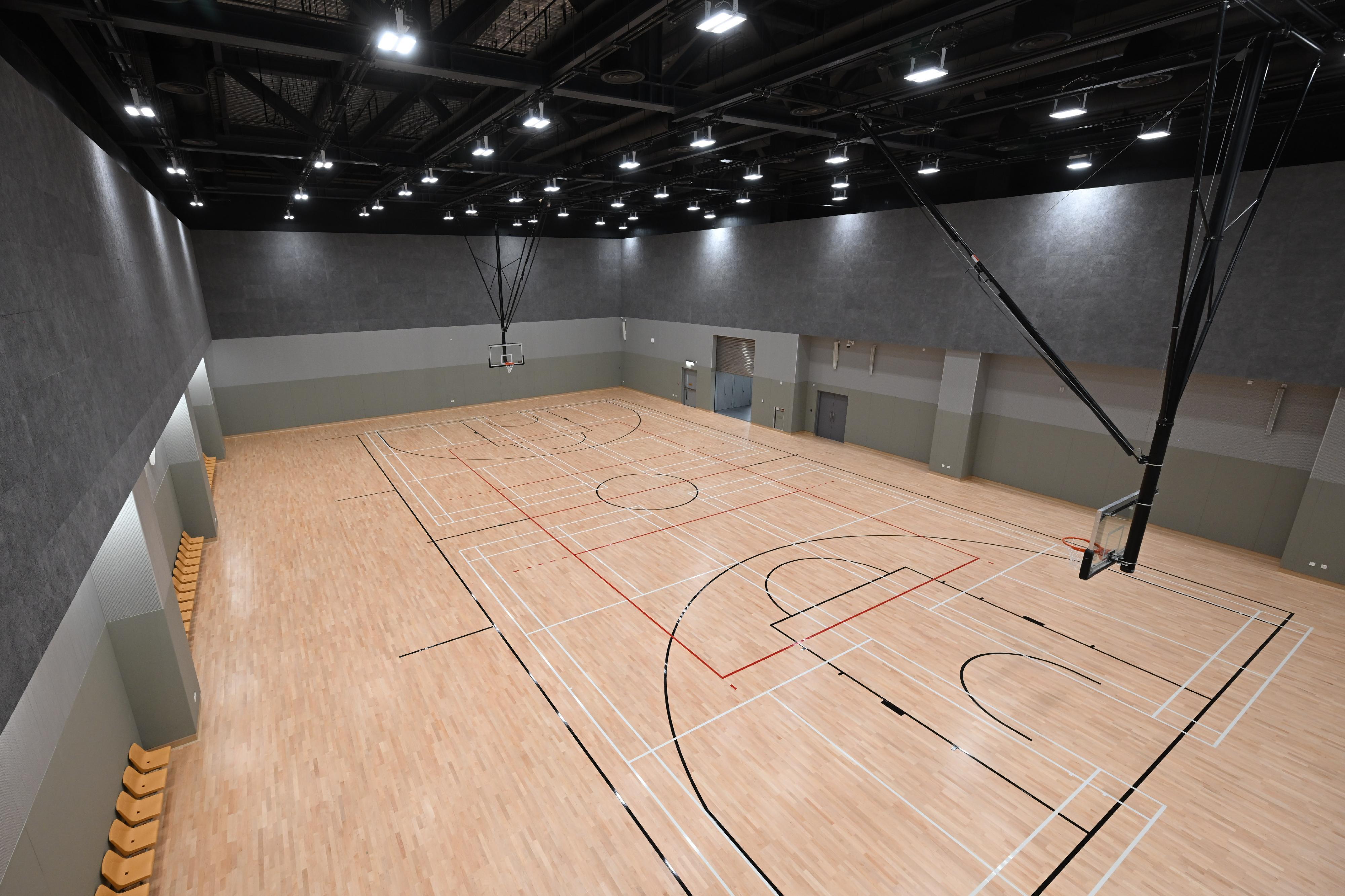 康文署轄下馬仔坑體育館將於10月31日起投入服務(康文署圖片)