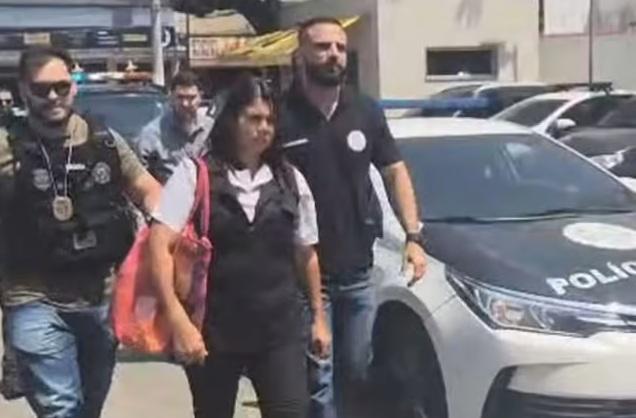 米歇爾涉嫌委託費爾南德斯殺父,被警方拘捕。(互聯網)