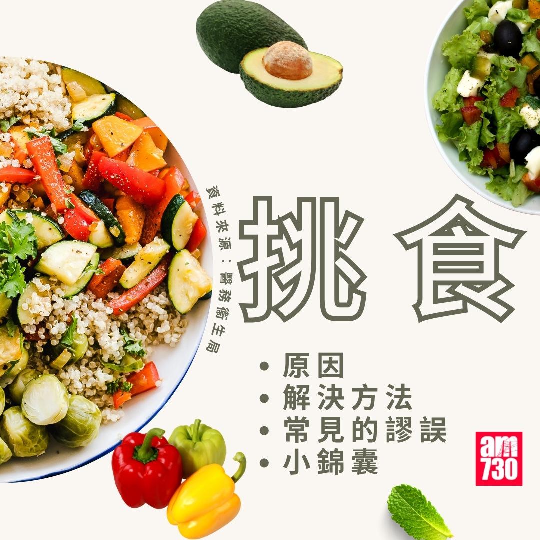 挑食原因及解決方法|(am730製圖)