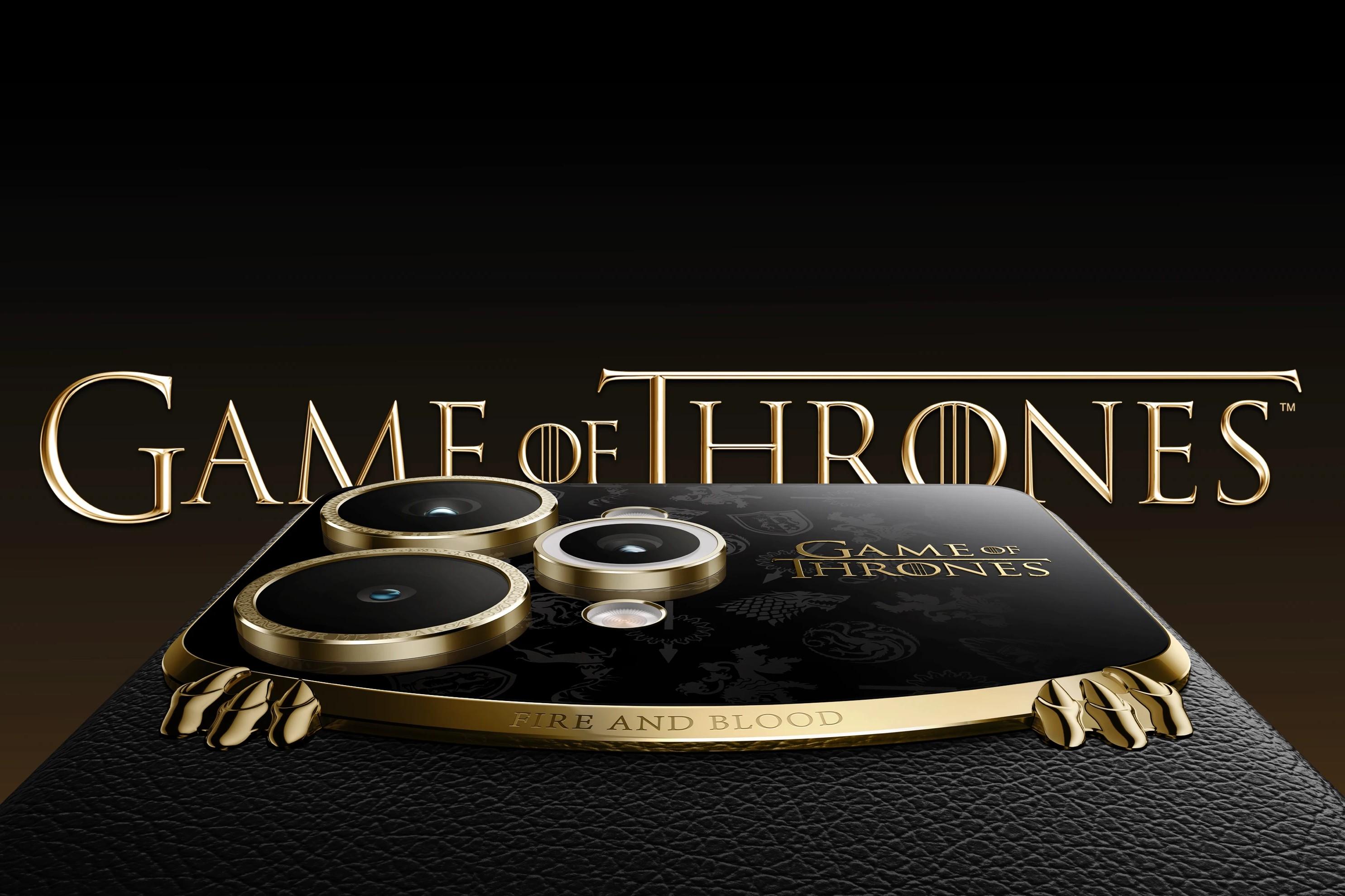 realme 15 Pro《權力遊戲》限量版鏡頭模組有特別點綴。