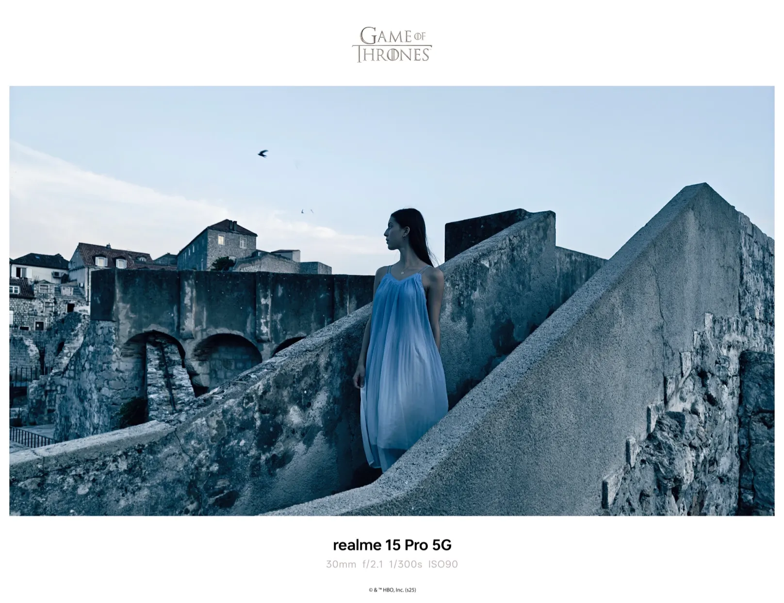 《權力遊戲》藍色濾鏡。