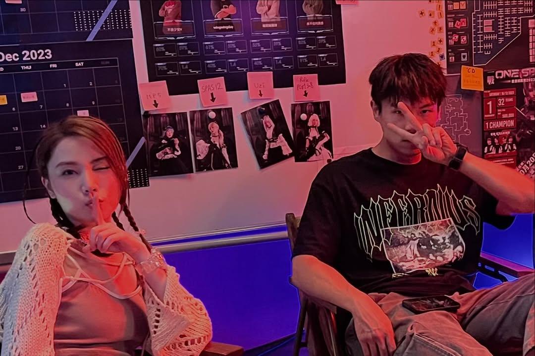 柯煒林分享《觸電》幕後花絮照片。(IG@willallwailam)