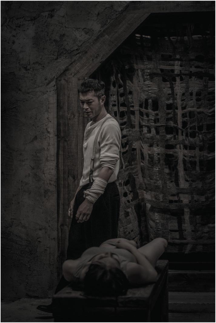 古天樂在《風林火山》演執行命令的殺手。