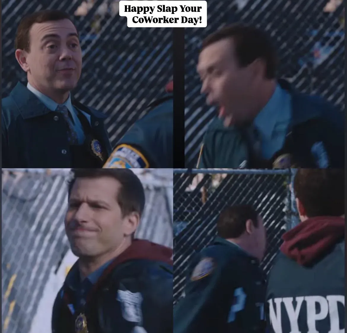 網上有不少掌摑同事日的貼圖。