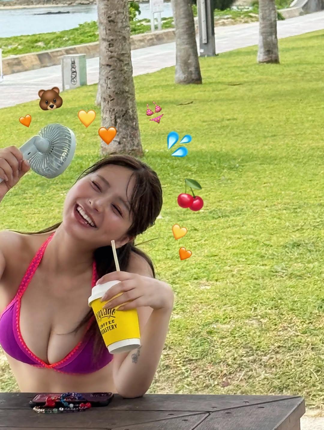 高橋藍女朋友網紅uka.