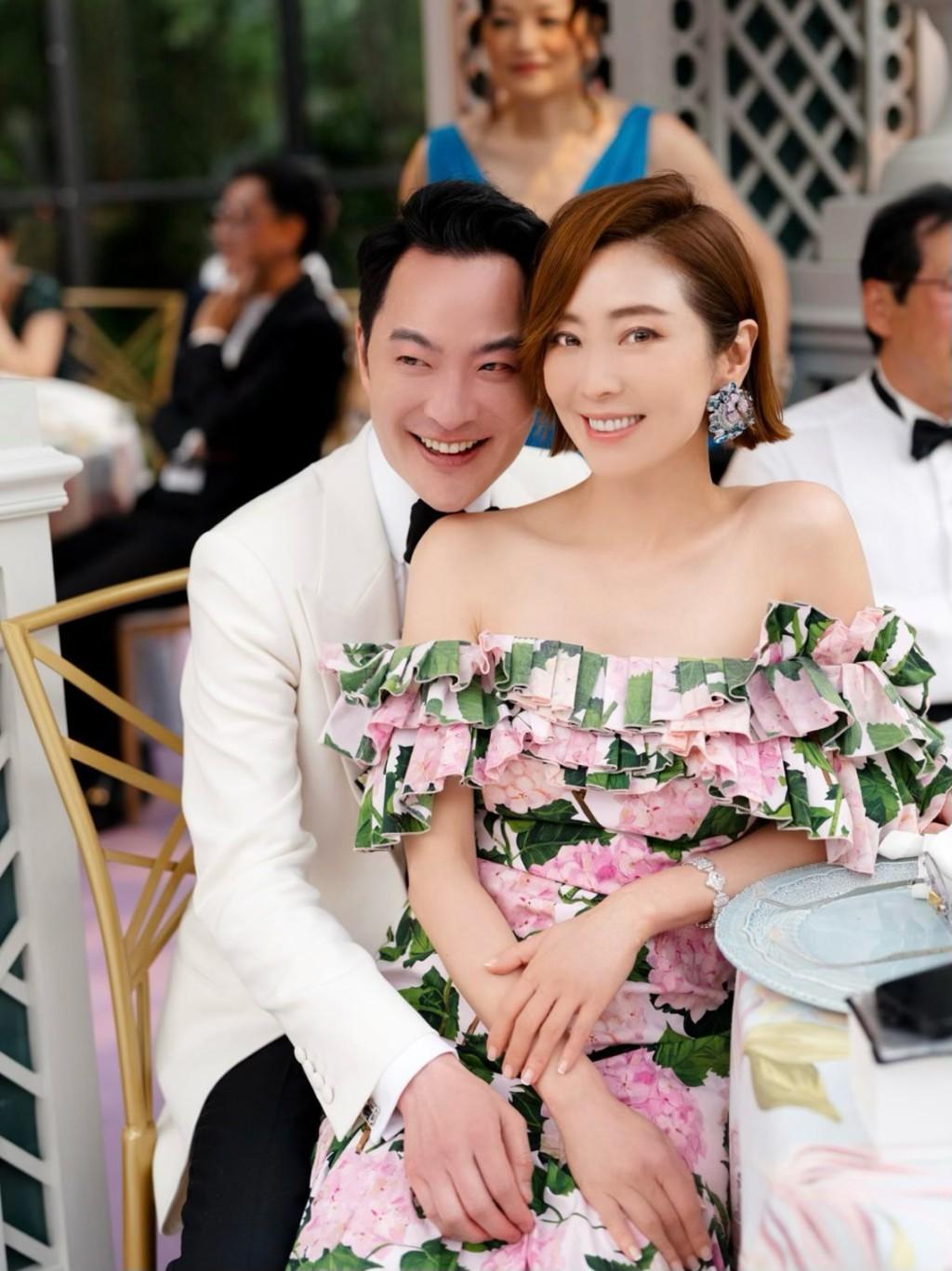 張玉珊與盧啟賢於2023年公開情侶關係。