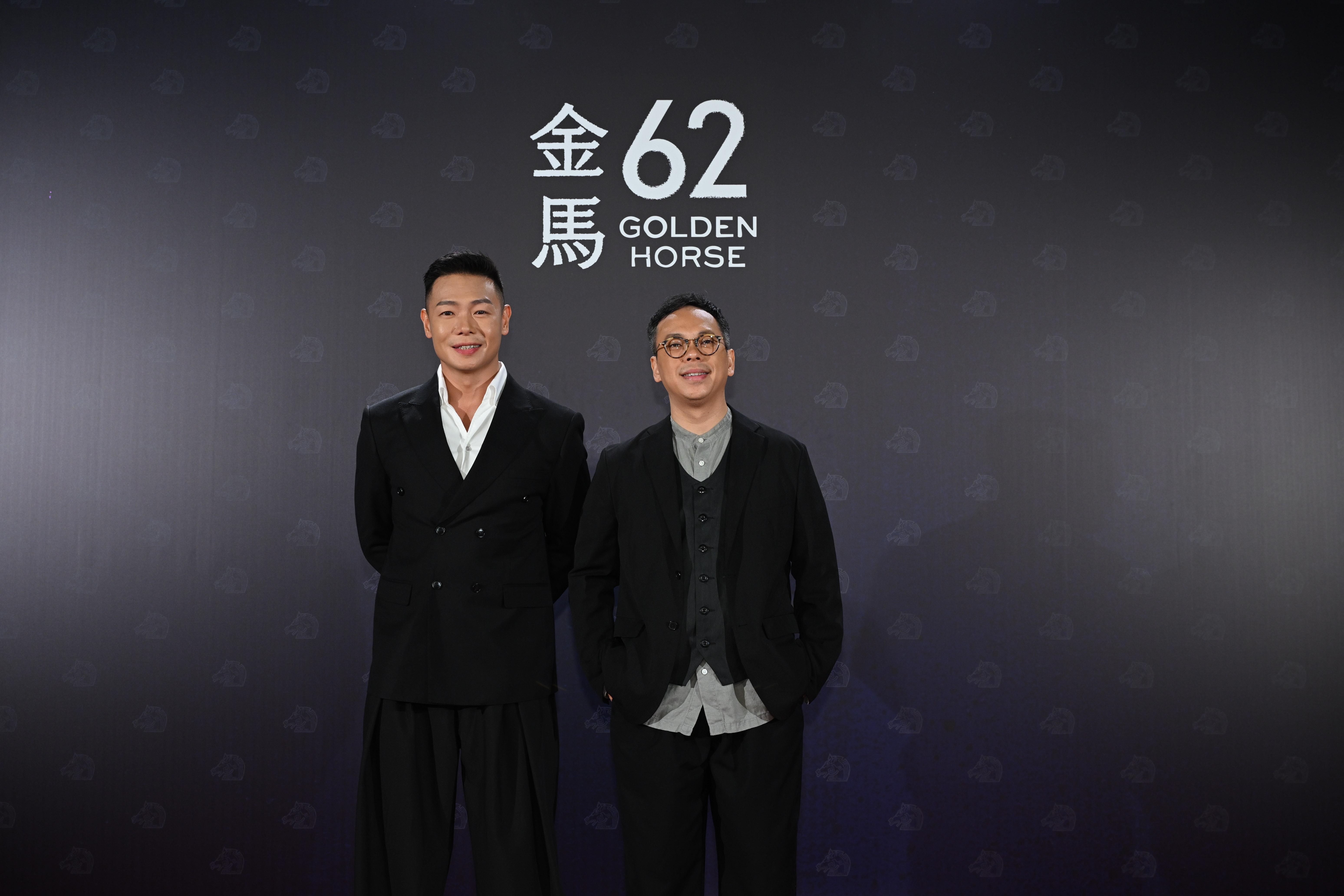 《觸電》導演梁國輝、動作設計羅浩銘(左)