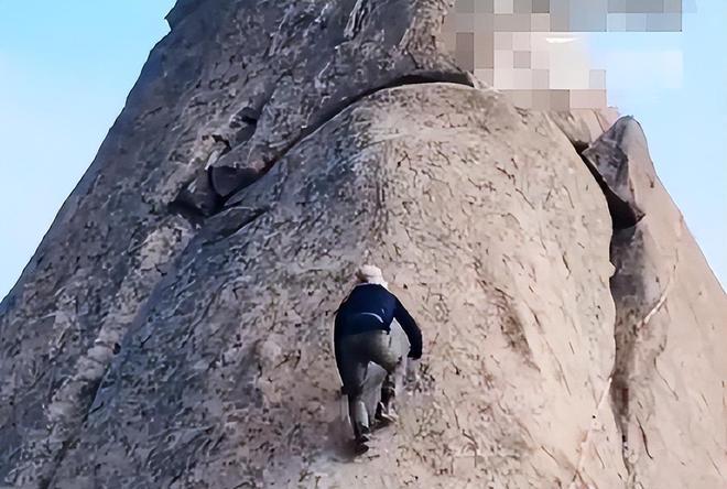 戶外網紅濤哥生前覺得不做安全措施下攀爬才叫刺激。