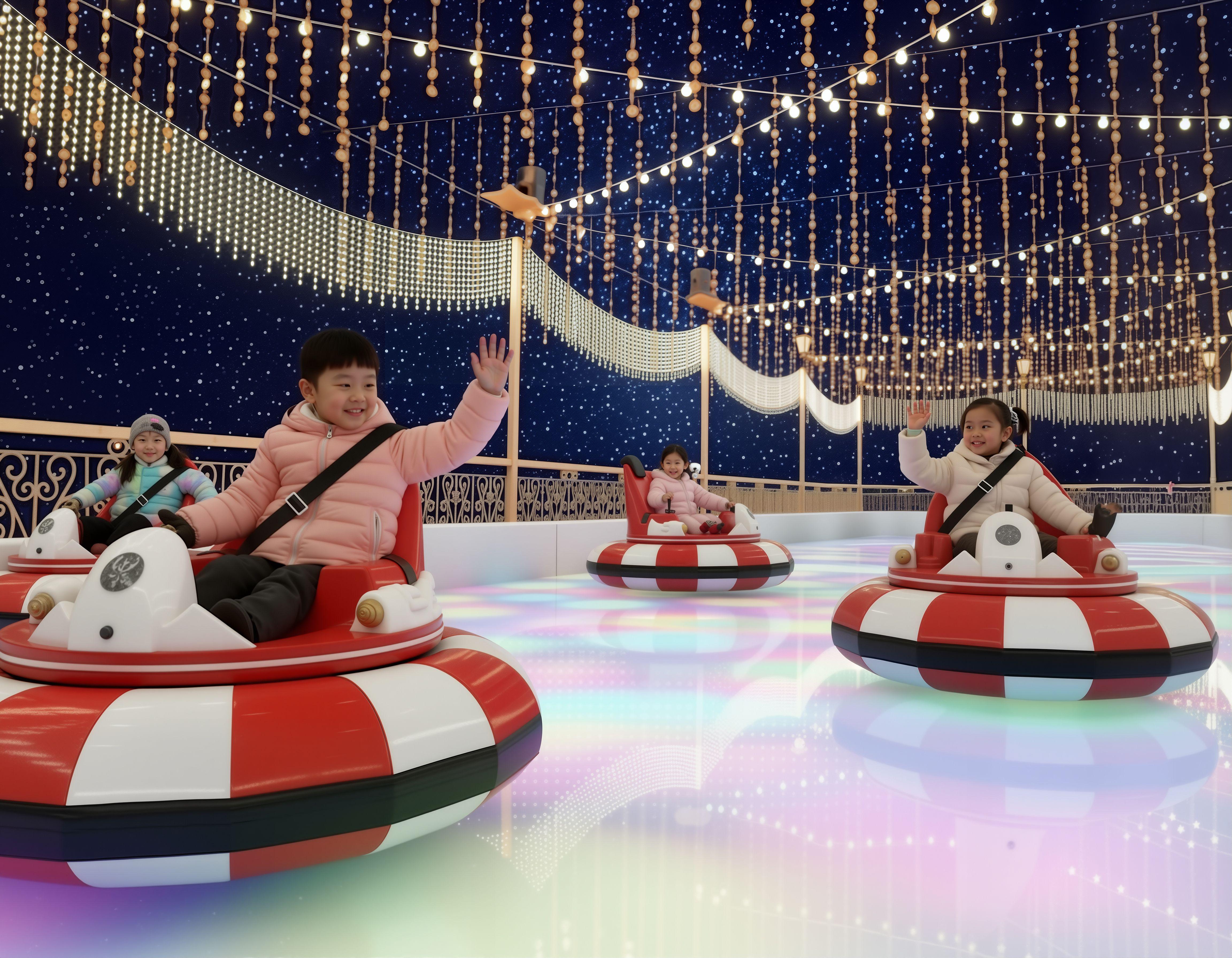 兒童雪地碰碰車