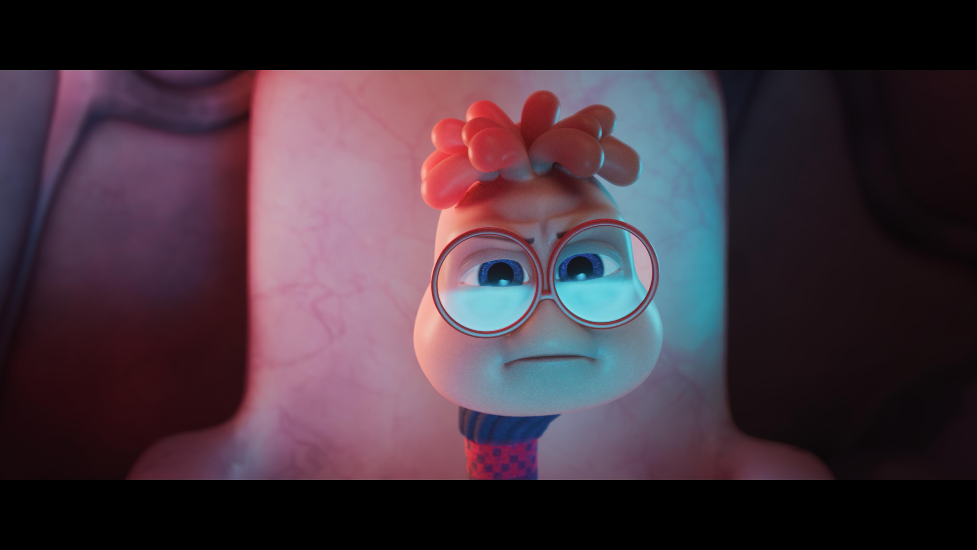 凌文龍聲演精蟲「斯文」。(《出精特工隊》劇照)