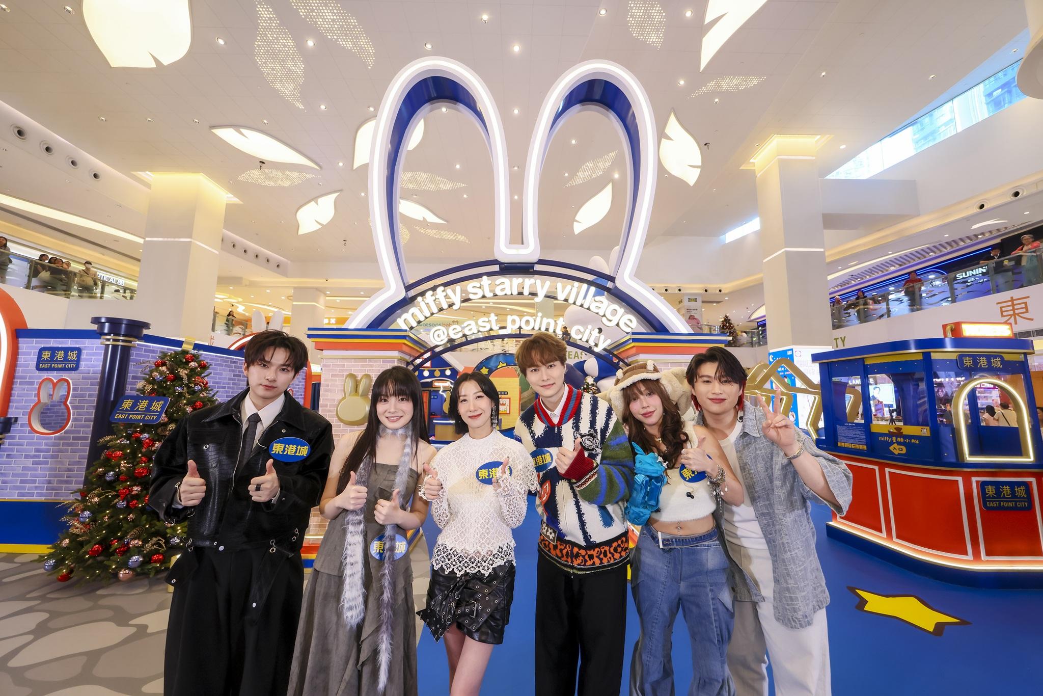 Vincy與Hubert率《聲秀》出爐4強Ryan、Ophelia、Matt及Ziva,出席賽後首個商場活動。