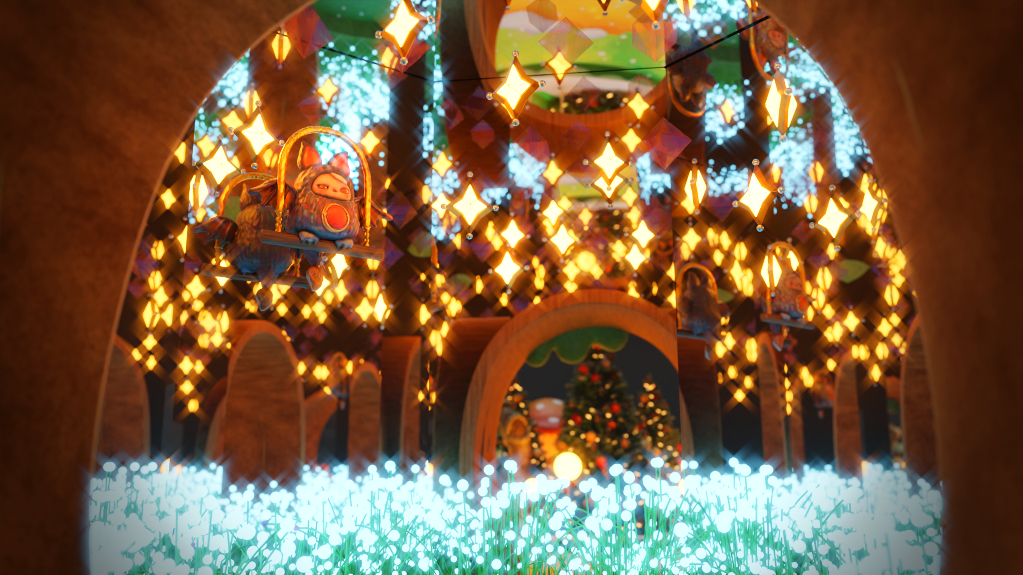 德福廣場冬日「Pucky聖誕奇幻森林」