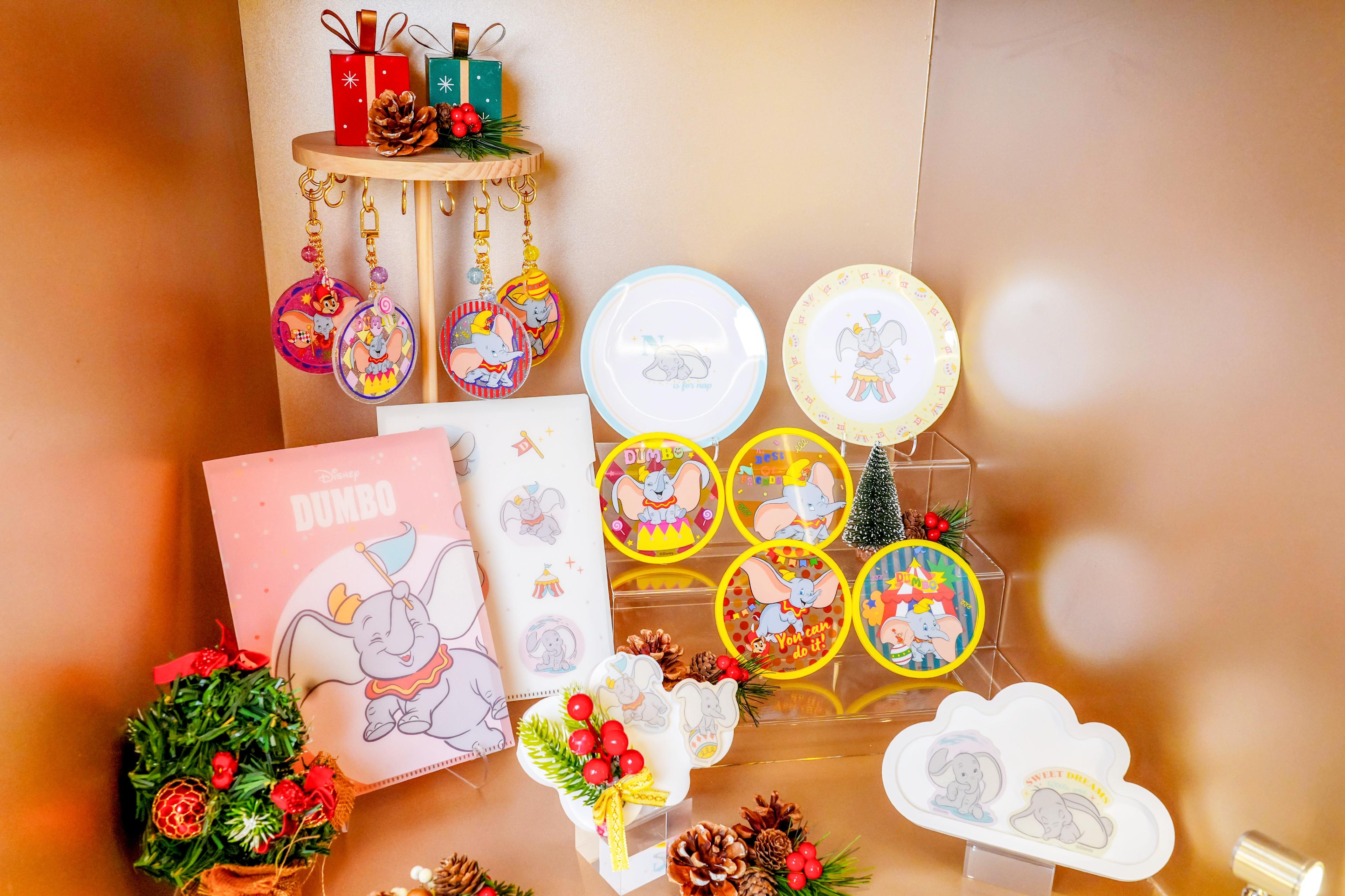 挑戰4大攤位遊戲 贏取會場限定小飛象主題精品