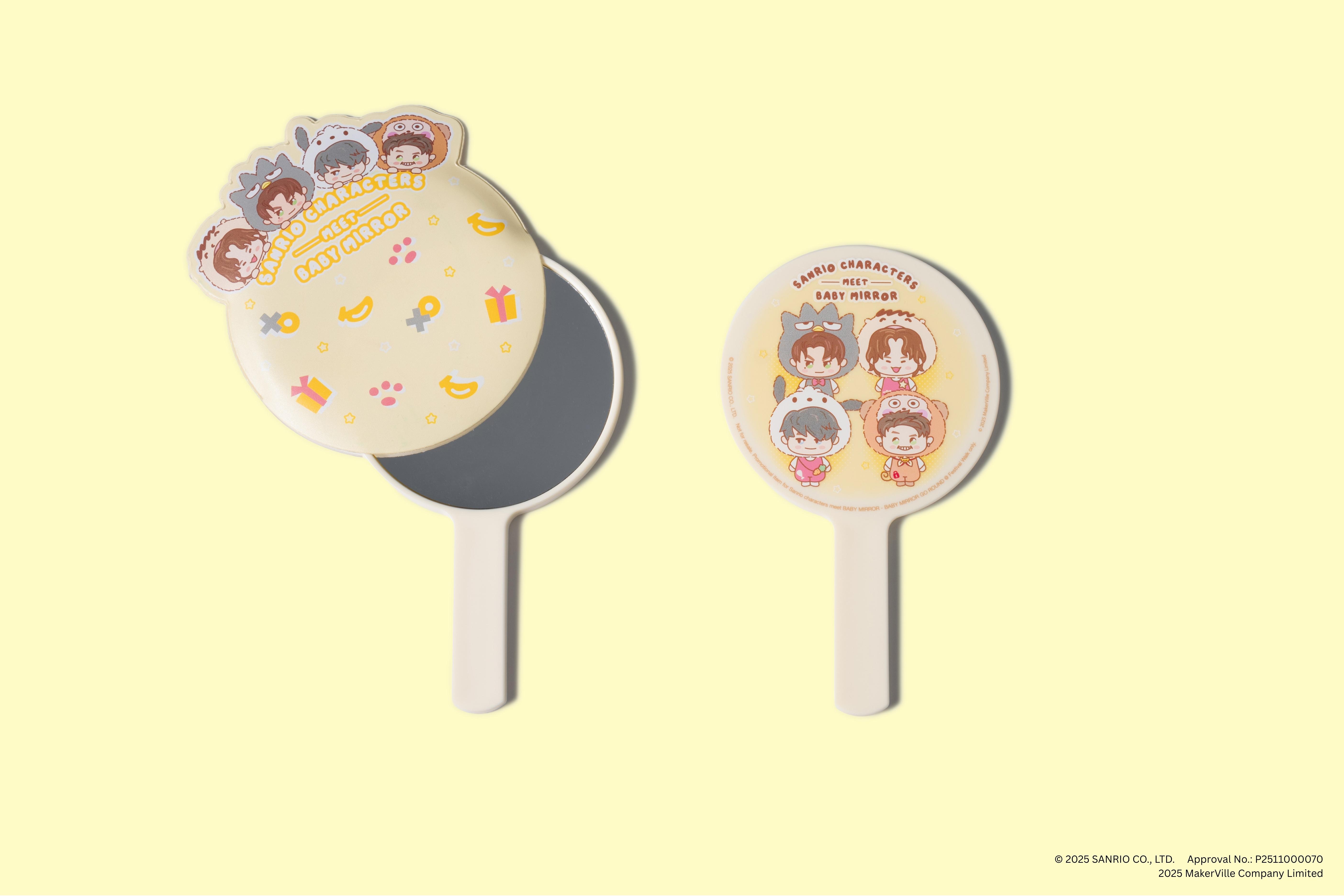 款式三: POCHACCO X BABY IAN、BAD BADTZ-MARU X BABY AK、 OSARUNOMONKICHI X BABY LOKMAN、MINNANOTABO X BABY ALTON