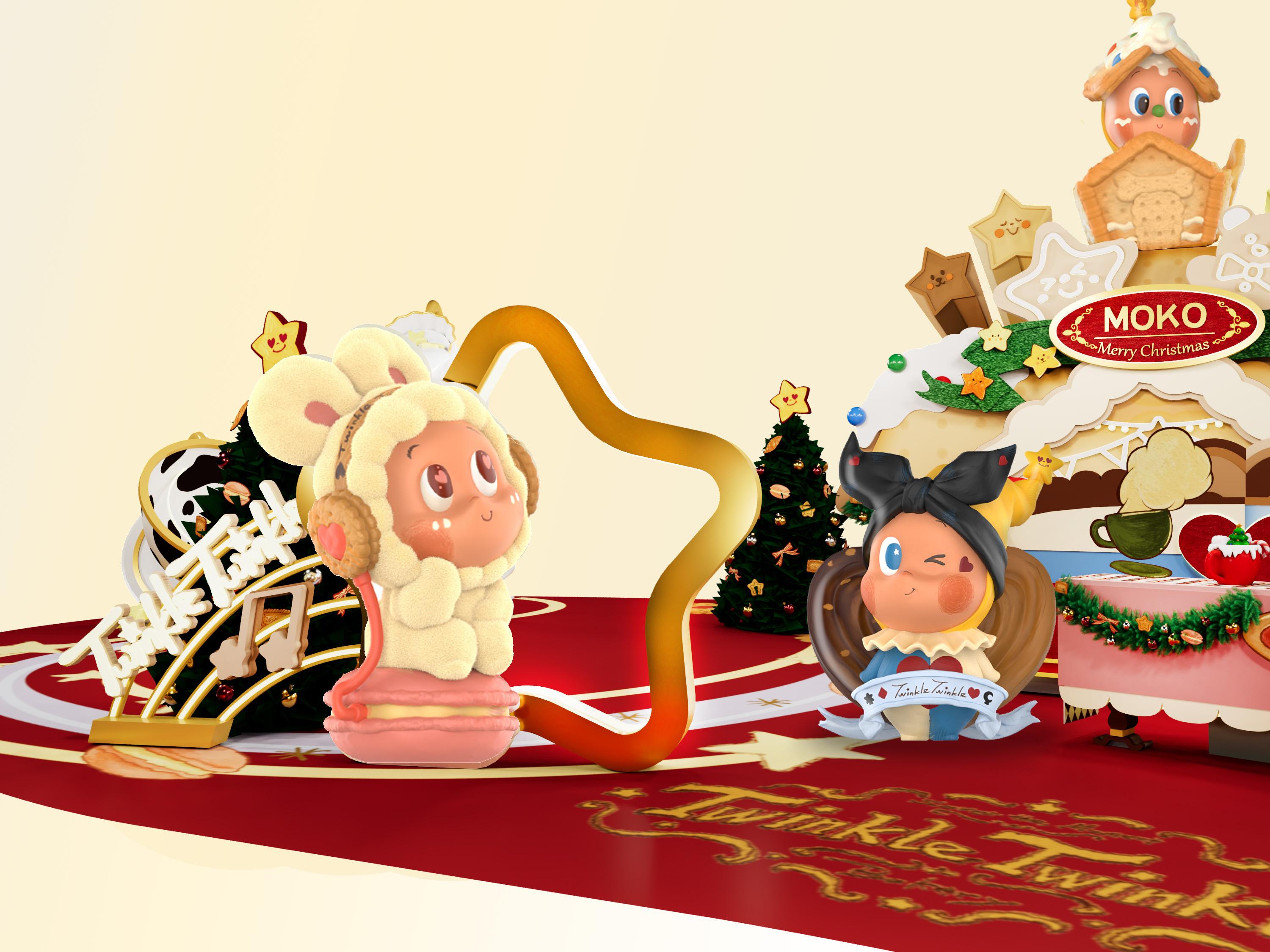 溫暖甜心的「馬卡龍時刻星星人」.