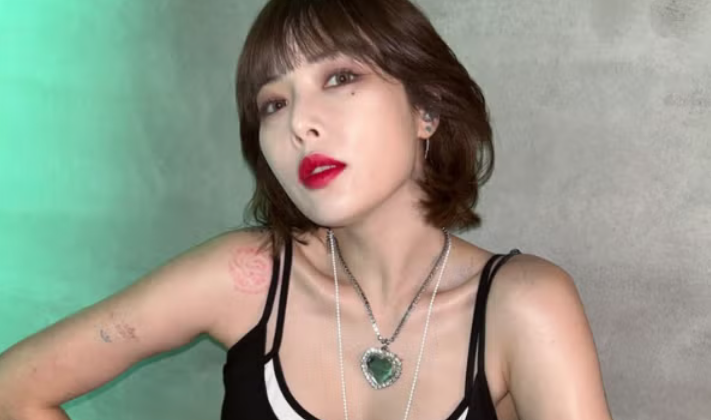 韓星泫雅在澳門音樂會表演時,較然暈到。