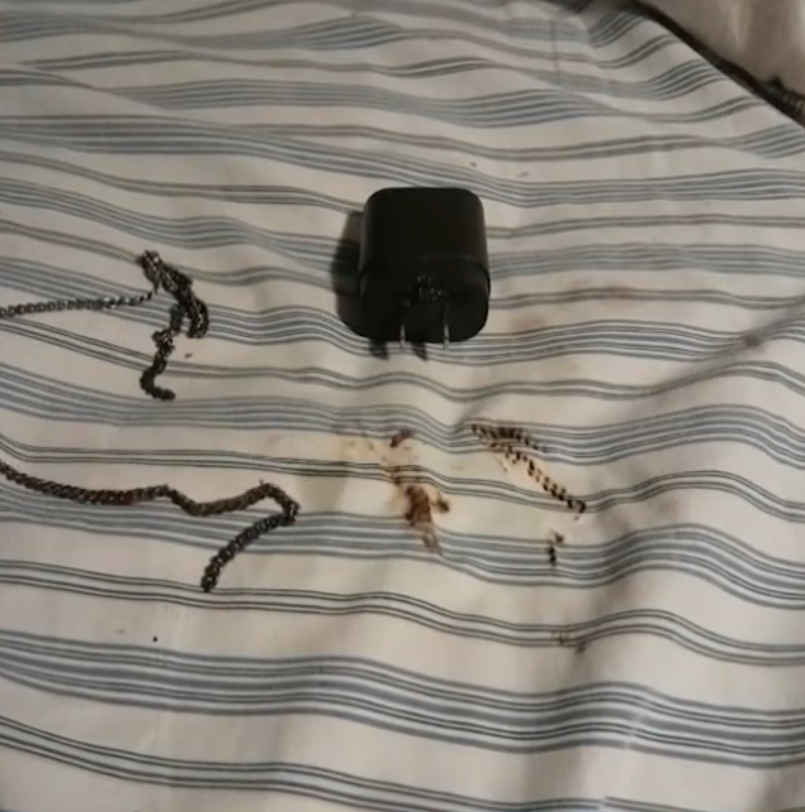 頸鍊纏住平板充電線起火 睡夢中驚醒男童頸燒燶