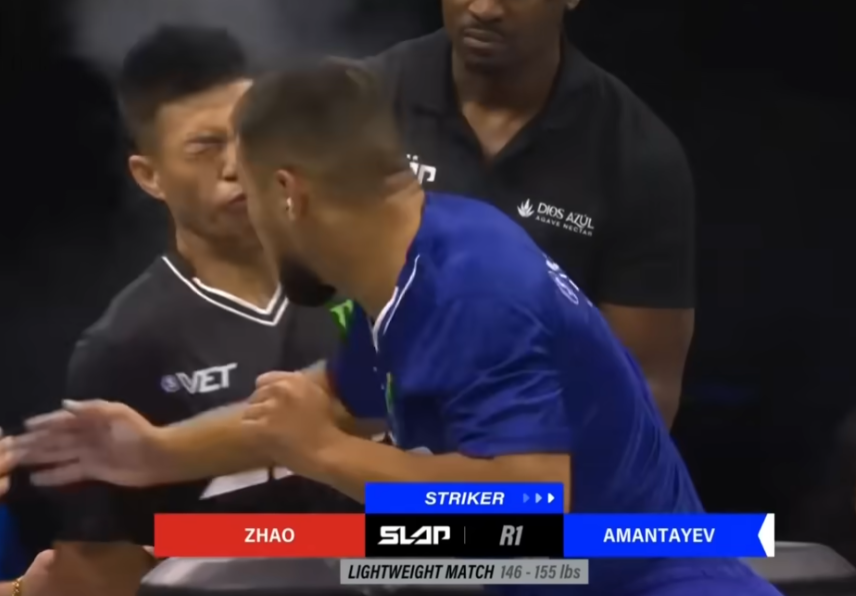 中國通背拳傳人「打耳光」大賽 遭摑3掌流鼻血翻白眼昏倒(有片)