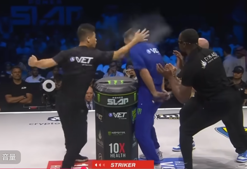 中國通背拳傳人「打耳光」大賽 遭摑3掌流鼻血翻白眼昏倒(有片)