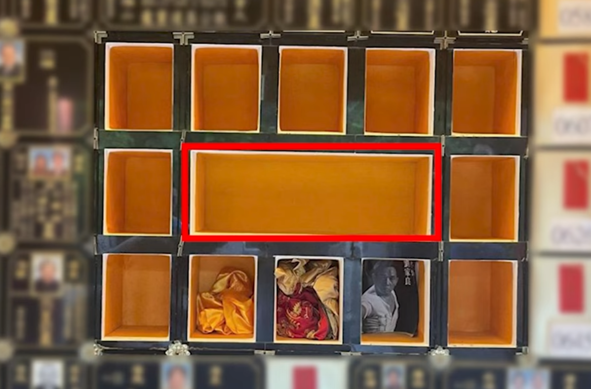 翁靜晶在YouTube節目《危險人物2.0》透露劉家良的骨灰被盜。(危險人物2.0截圖)